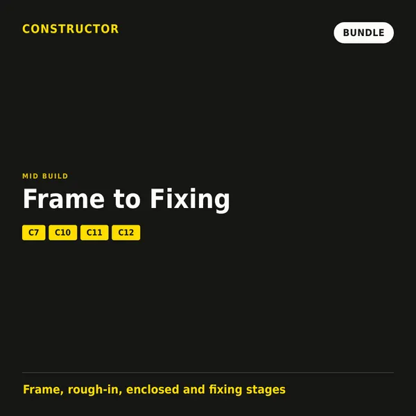 Frame to Fixing bundle
