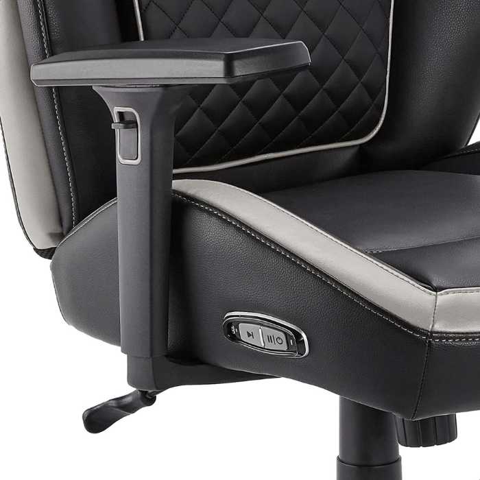 Amazon Basics Ergonomic Gaming Chair with Bluetooth Speakers