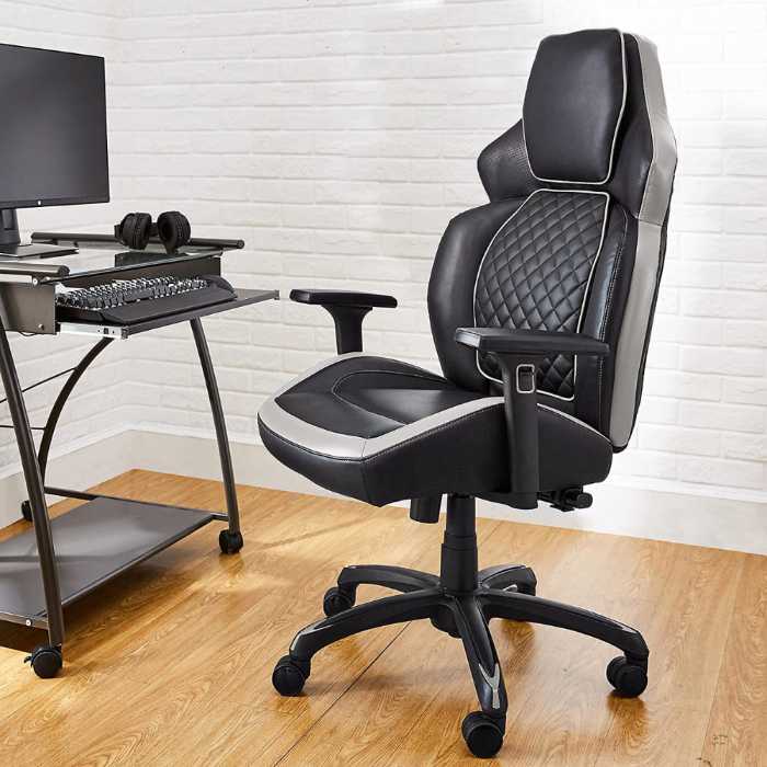 Amazon Basics Ergonomic Gaming Chair with Bluetooth Speakers