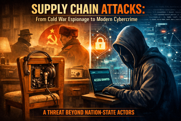 Supply Chain Attacks: From Cold War Espionage to Modern Cybercrime