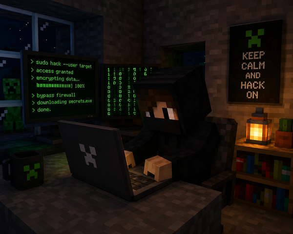 Hack the planet, or at least your Minecraft world.