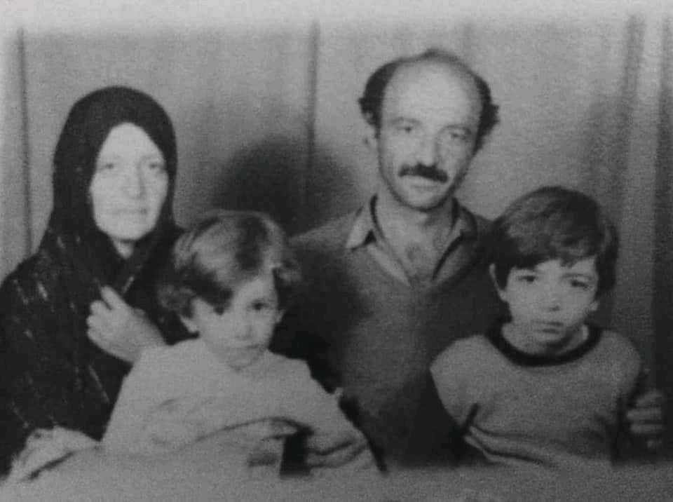 Mamma, Masaar, pappa och jag.