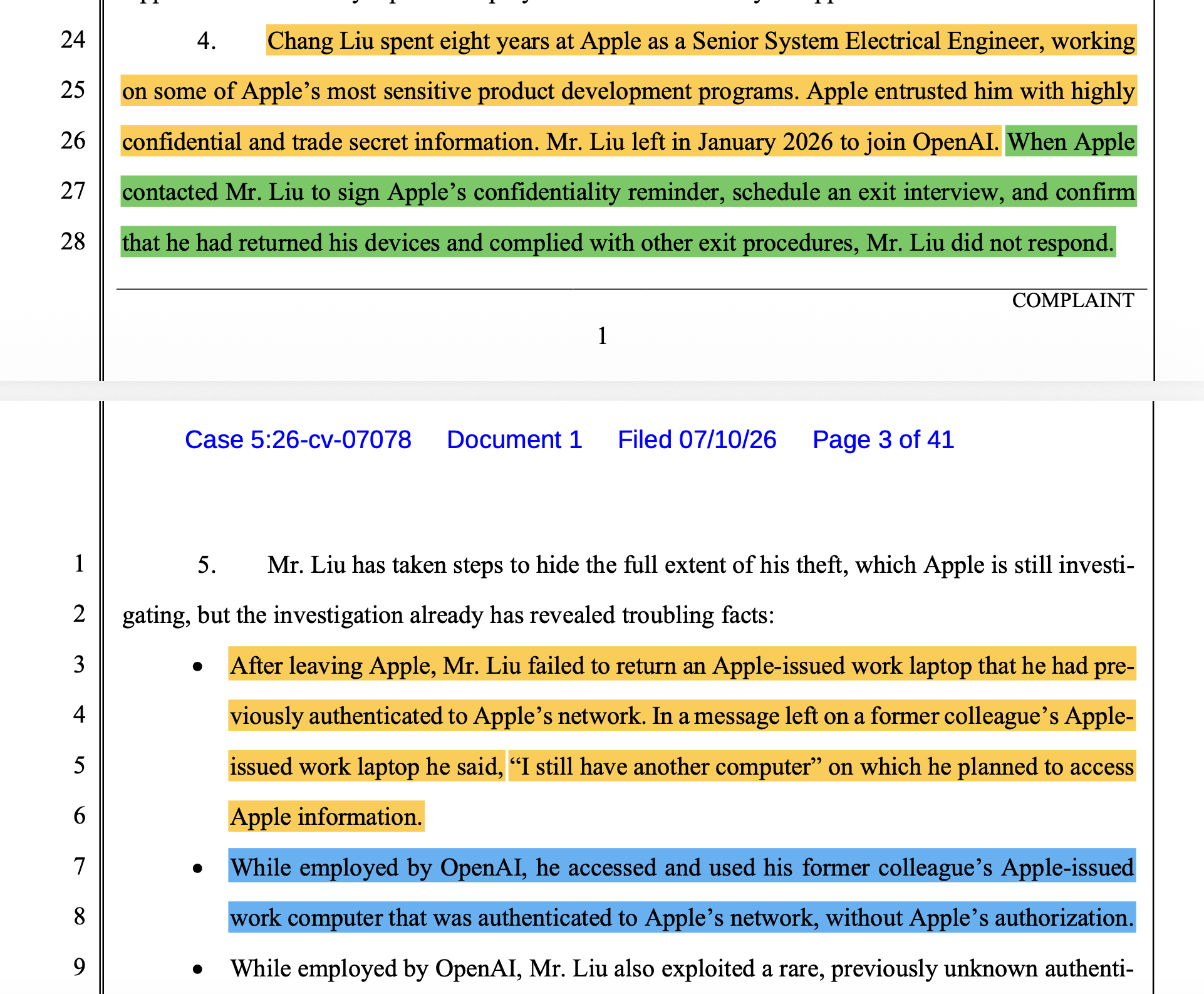 Reading Between the Apple v. OpenAI Lawsuit Lines