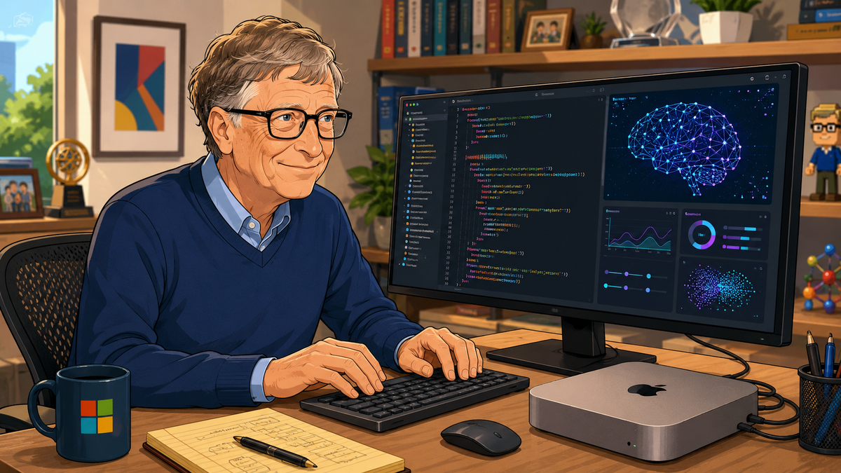 Thoughts On: Bill Gates, Doomer • The Mac Mini Morphs