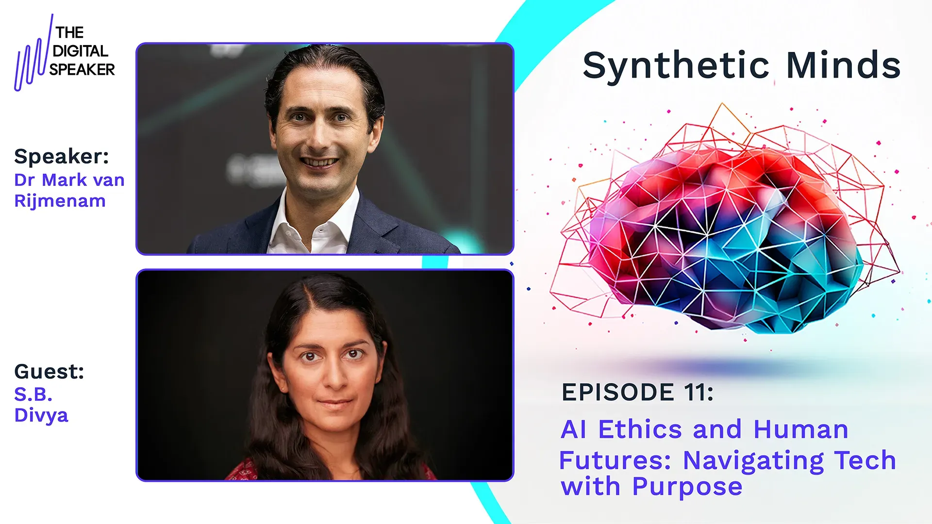 AI Ethics and Human Futures: Navigating Tech with Purpose with S.B. Divya – Synthetic Minds EP11
