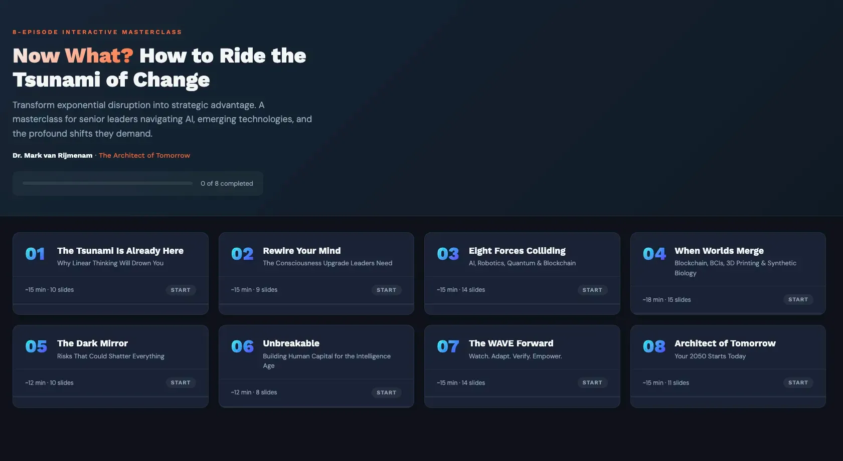 I Built an Interactive Voice-Narrated Masterclass From My Book in One Weekend
