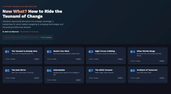I Built an Interactive Voice-Narrated Masterclass From My Book in One Weekend