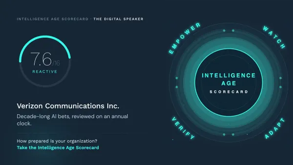 Verizon's Future Readiness: Decade-long AI Bets, Reviewed on an Annual Clock