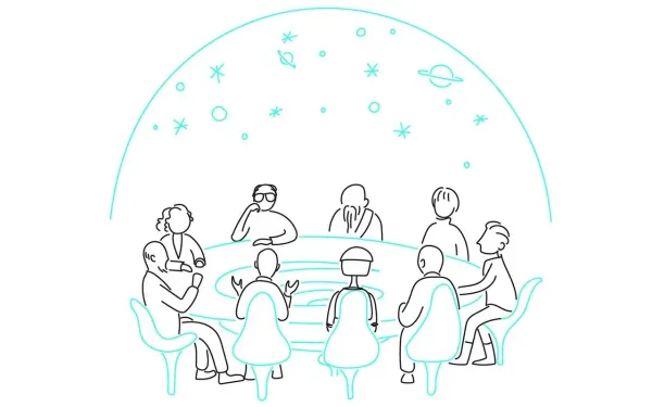 A VR Dinner with Visionaries