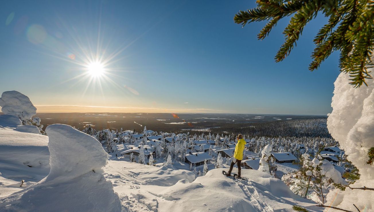 Lumivarmaa lomailua ja luonnonrauhaa Syötteellä