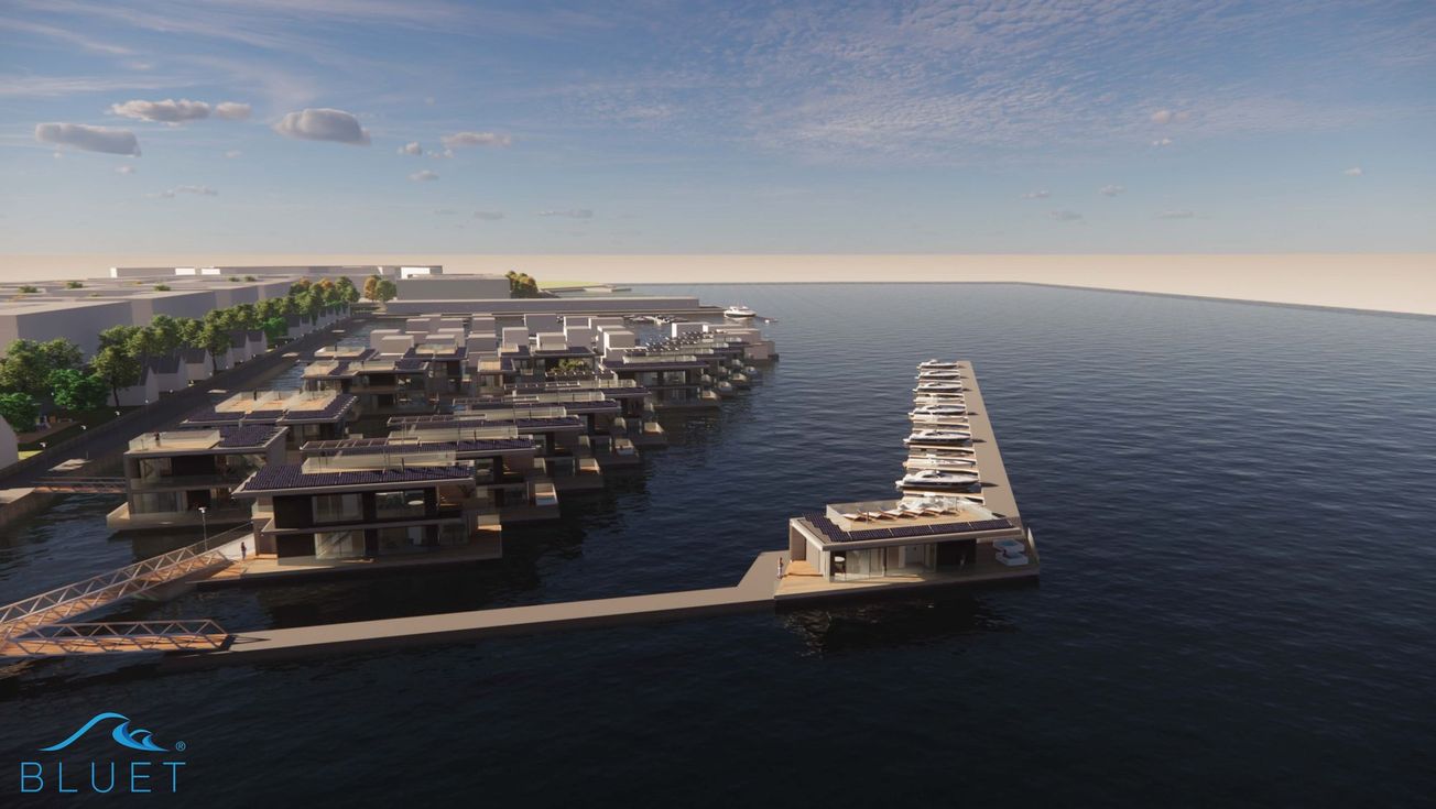 Bluet luo Verkkosaaren kelluviin kortteleihin uutta urbaania asumiskulttuuria