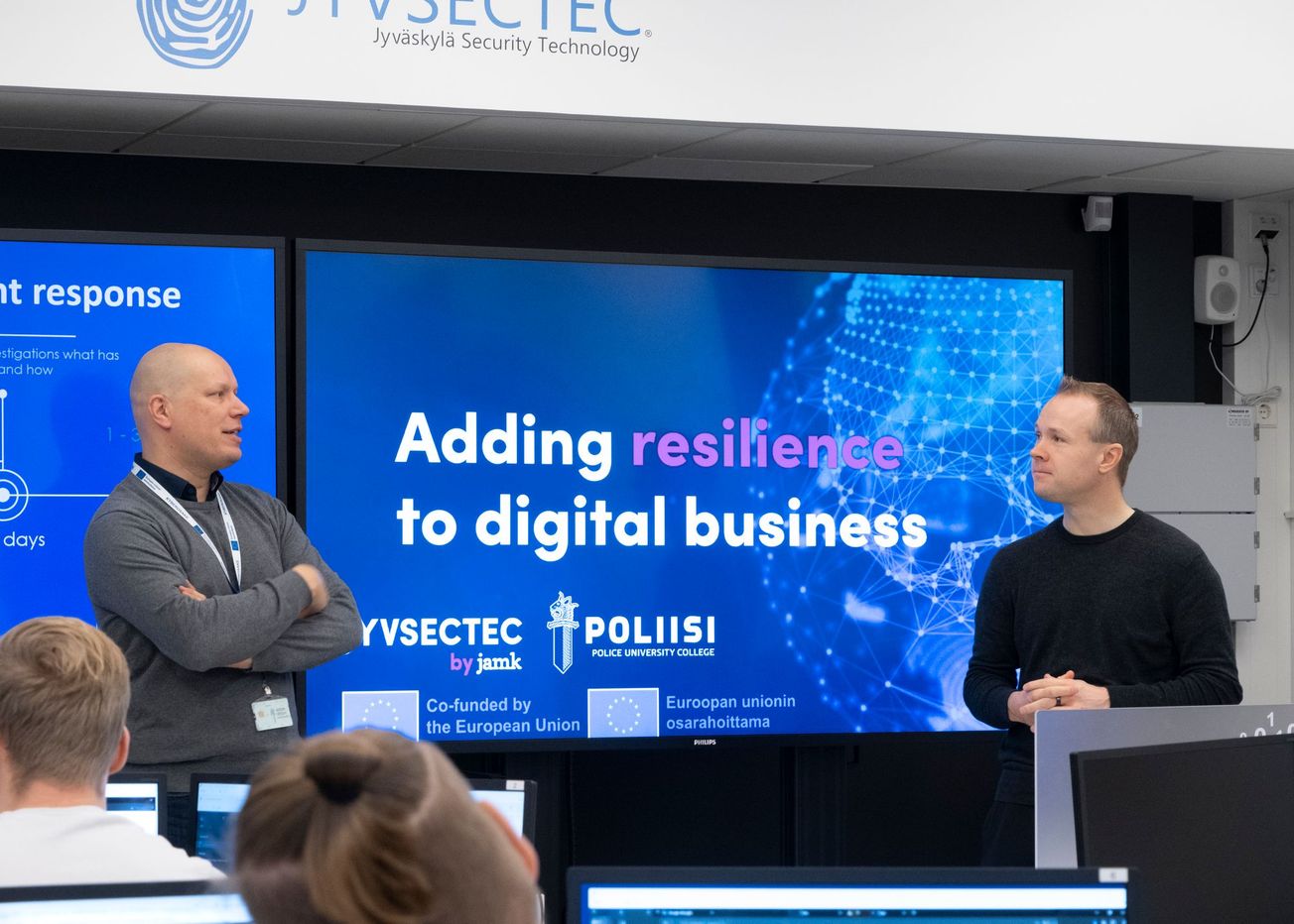 Polamk ja Jamk tekevät tiivistä yhteistyötä kyberturvallisuuden parantamiseksi