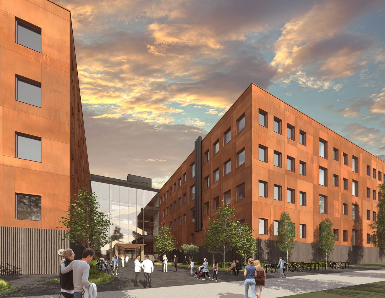 Ahveniston sairaalassa tulevaisuuden työympäristö