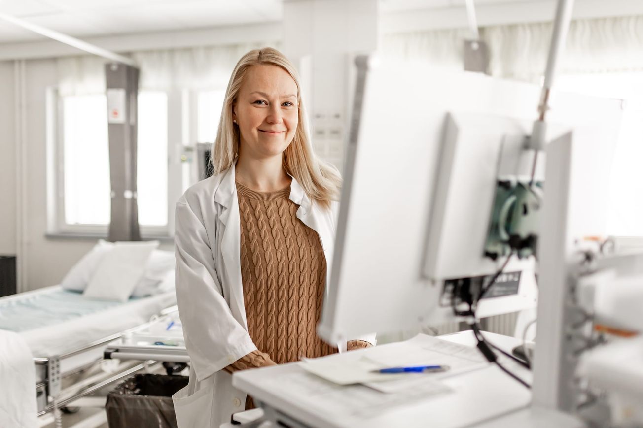 Erikoistumisporukan hyvä henki lisää työinnostusta