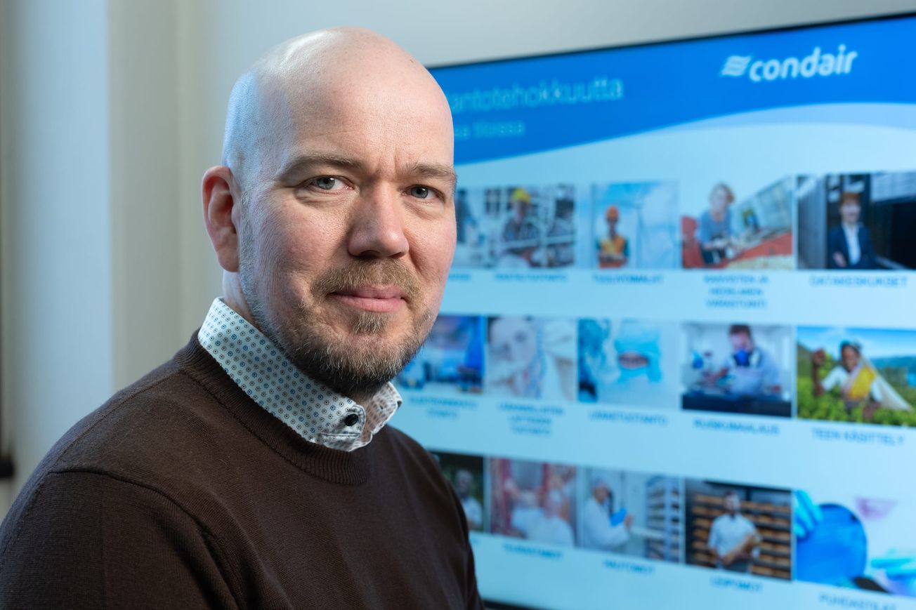 Condair Oy:n toimitusjohtaja Juha-Matti Kuoppala