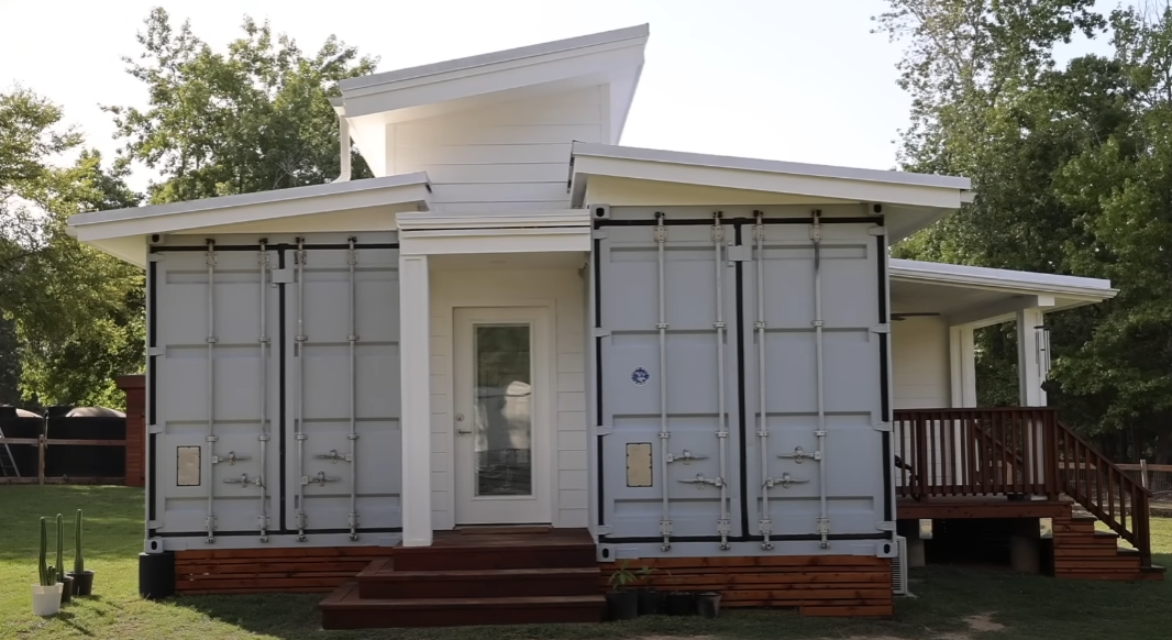 Couple Builds Awesome Off Grid Container Home