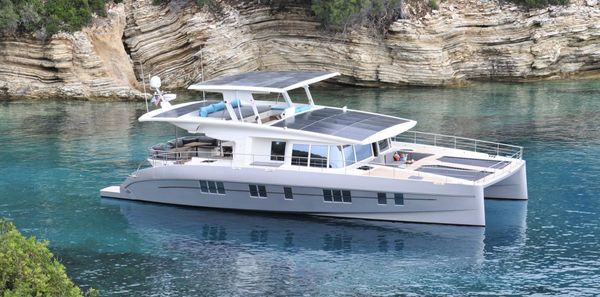 Electric Solar Powered Catamaran Unlimited Range