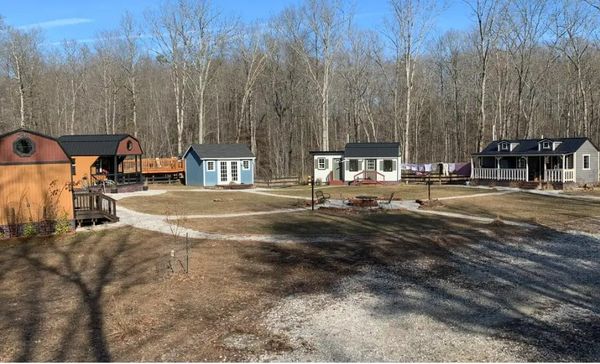 Family Builds Their Own Tiny House Village