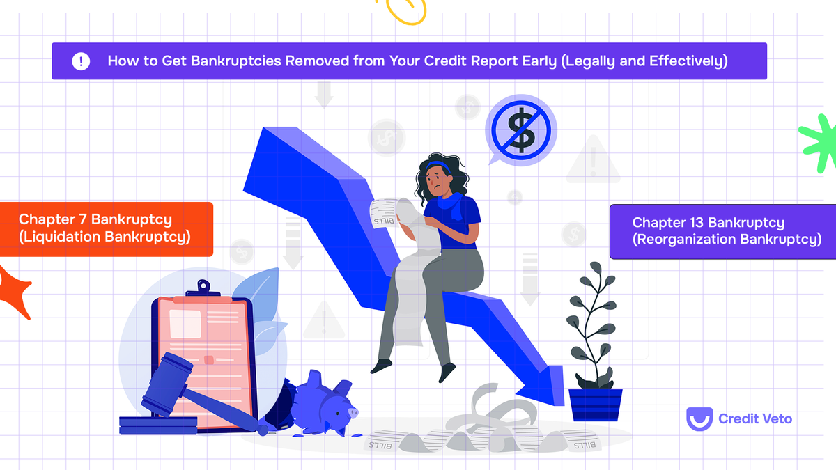 How to Remove Bankruptcy from Your Credit Report Early