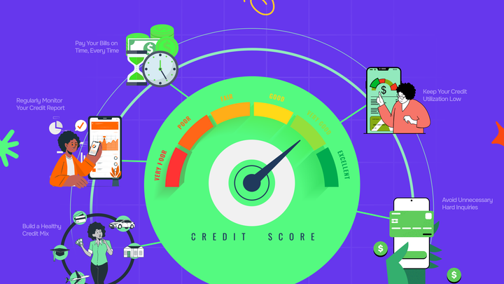 Image depicting 5 smart money habits to strengthen your credit score in 2025 and beyond.