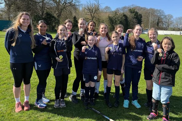 BBHC girls showing off their medals