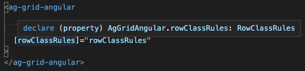 ag-grid-component type hint