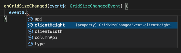 Auto Completion for Type