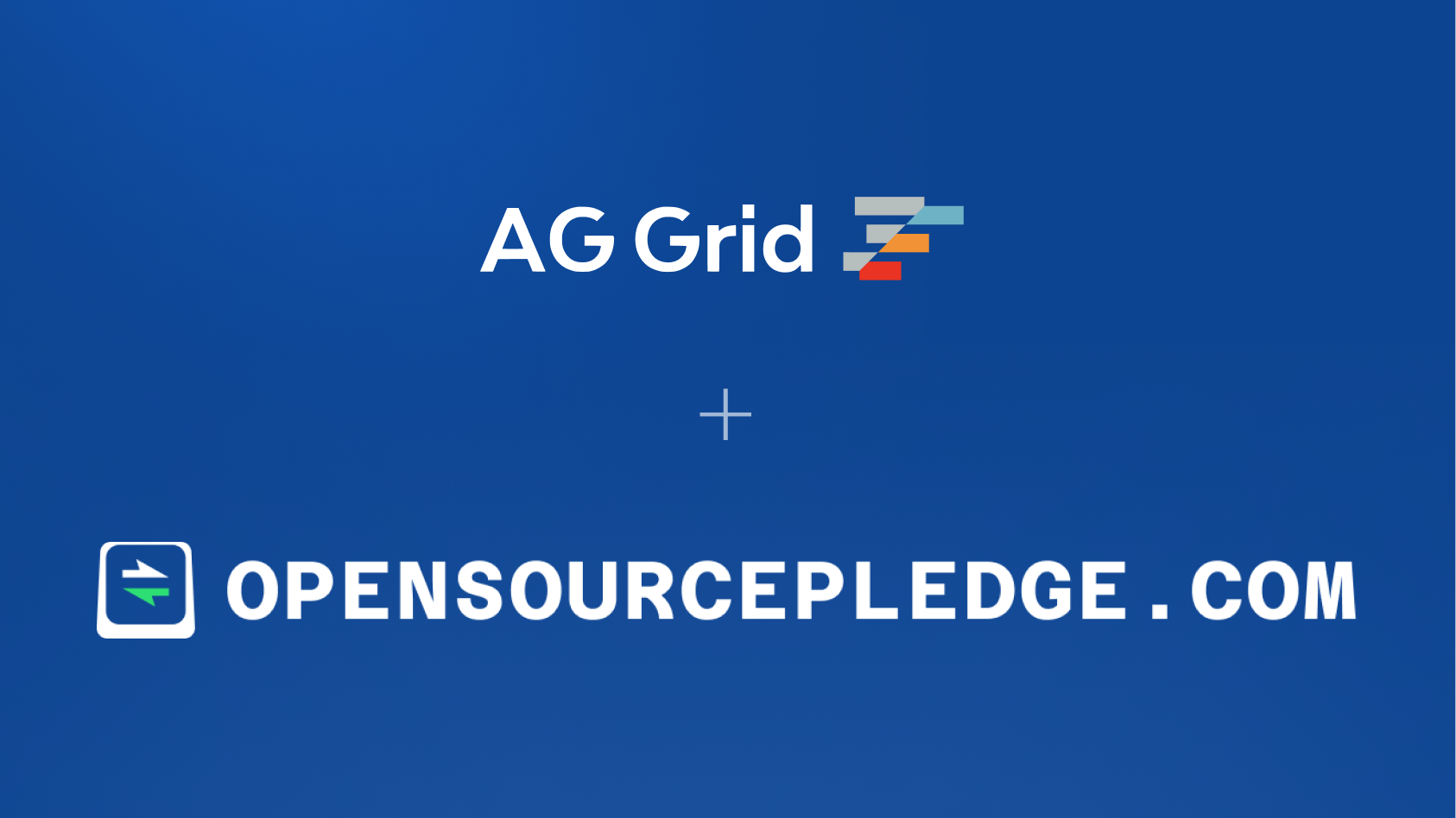 AG Grid Joins the Open Source Pledge