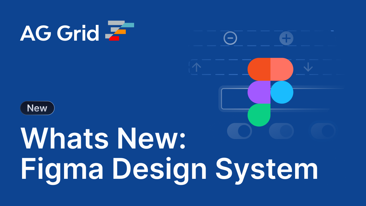 Whats new in AG Grids Figma Design System