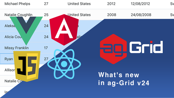 What's new in ag-Grid v24