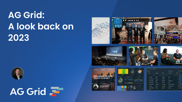AG Grid: A look back on 2023