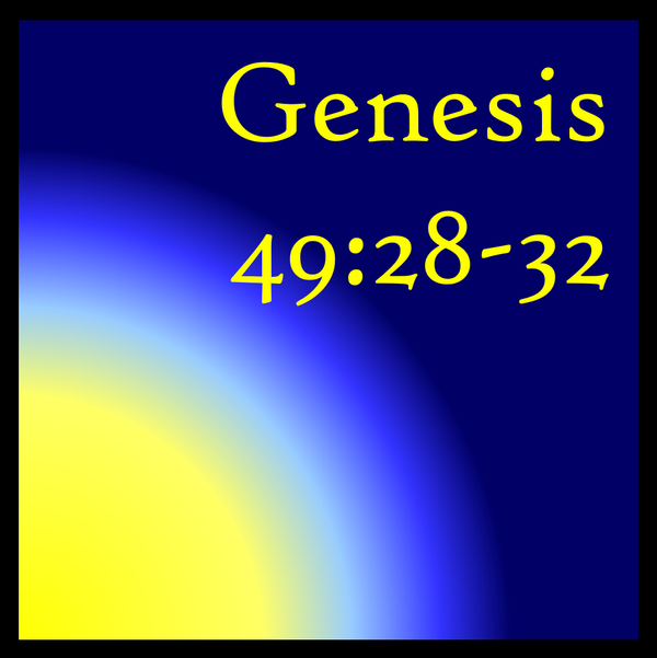 Embracing the End: Genesis 49:28-32