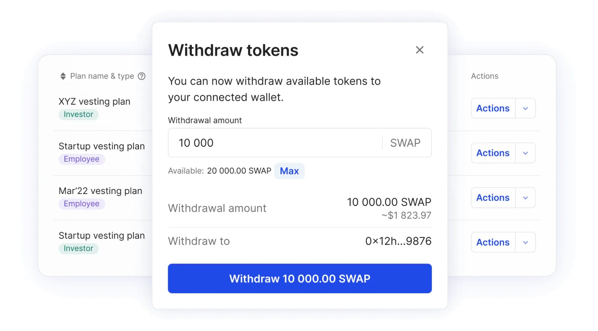 Custom Token Vesting Schedules on Base