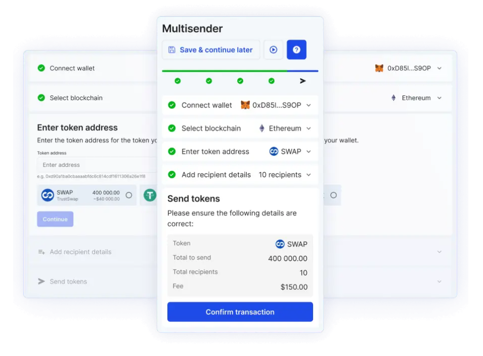 Multisender for Kaia