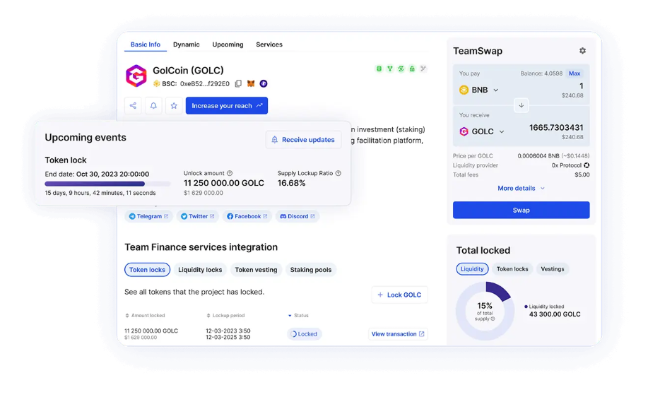 Unlock events, custom dashboard, and more