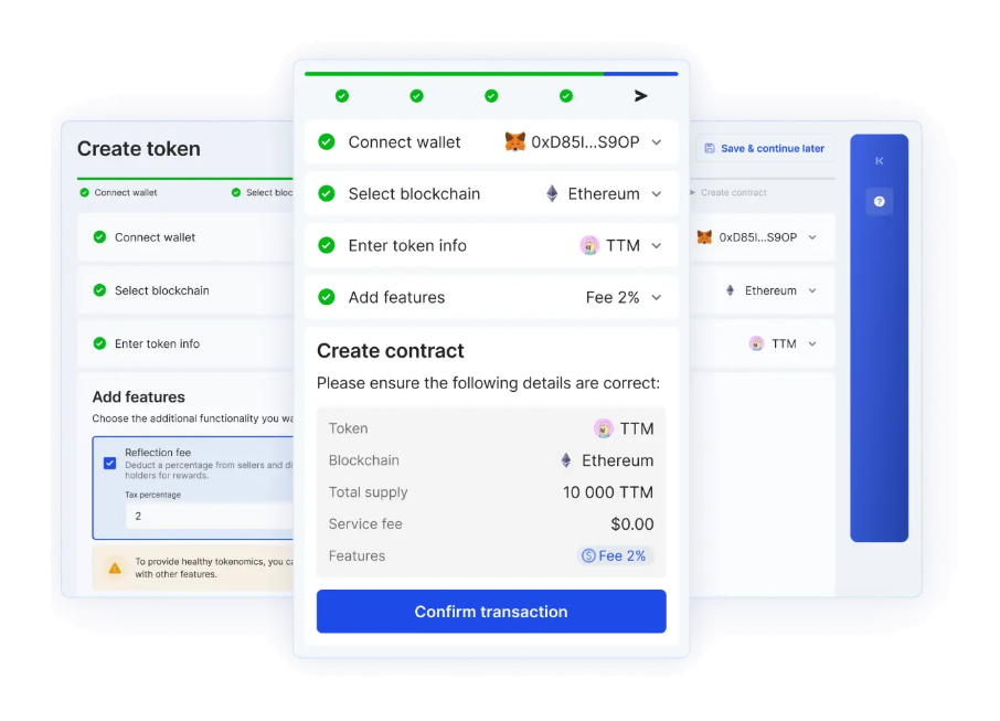 Mint LUKSO coins for free
