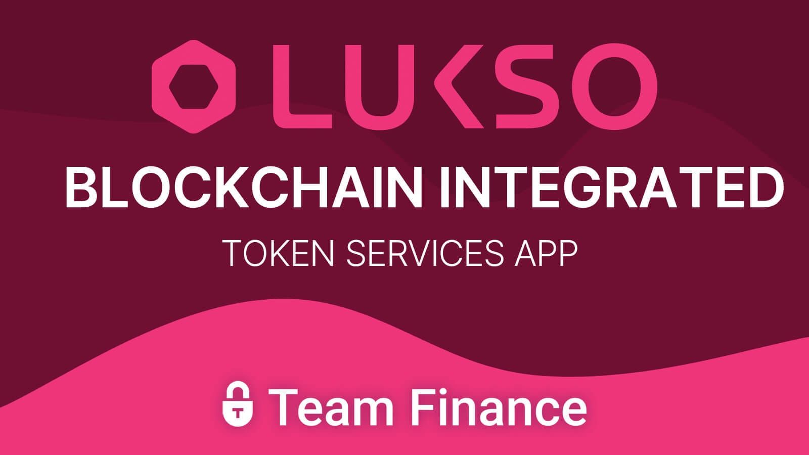 LUKSO token management app added