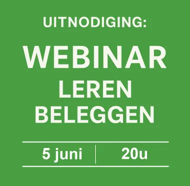 WEBINAR LEREN BELEGGEN
