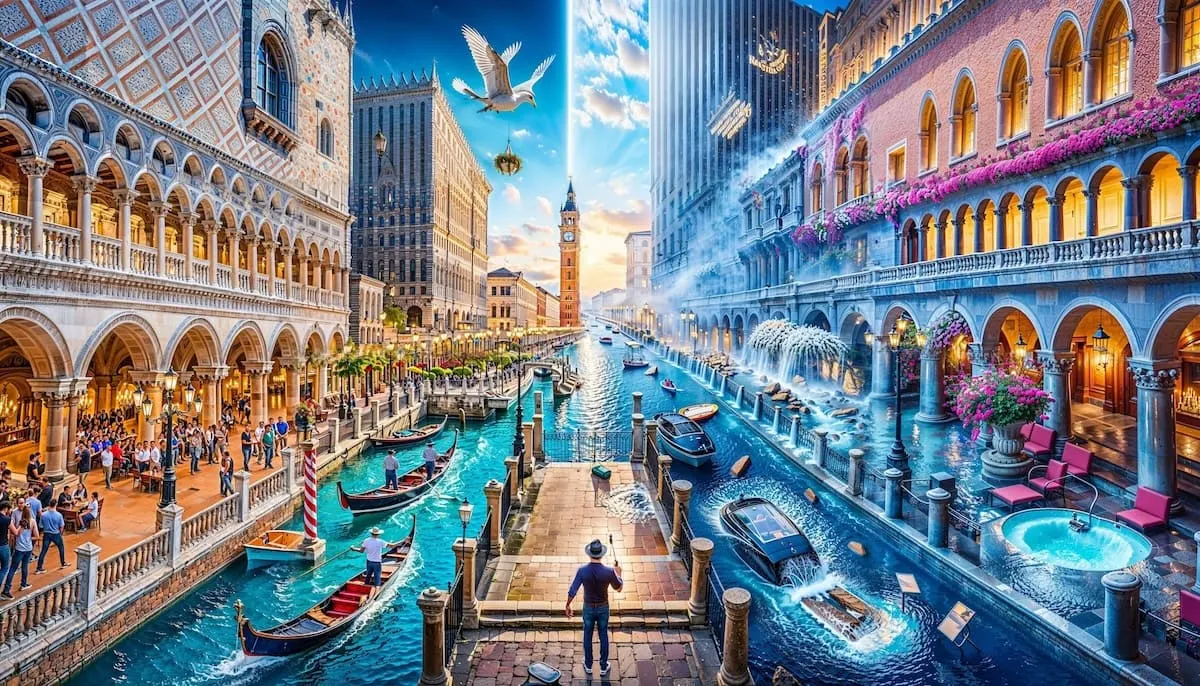 Como caminar por los hoteles de Las Vegas