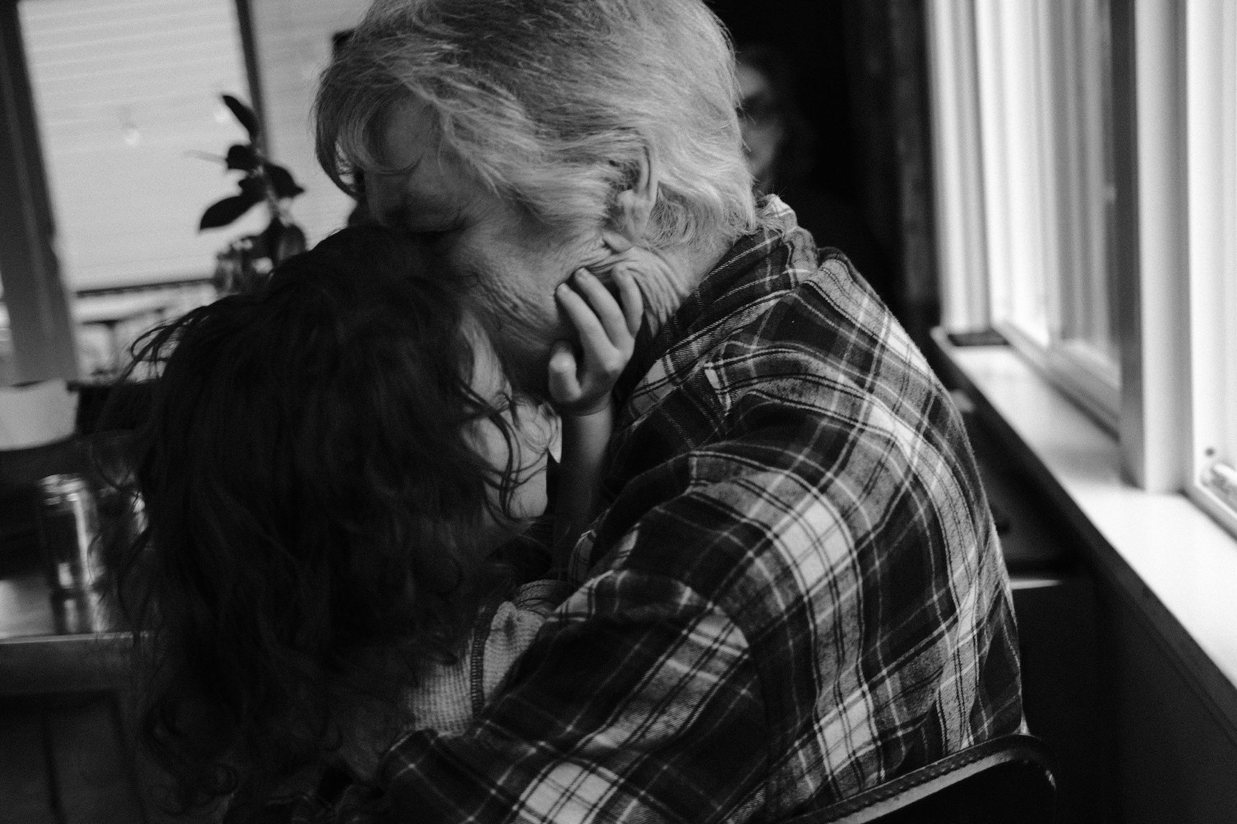Great grandmother and great granddaughter
