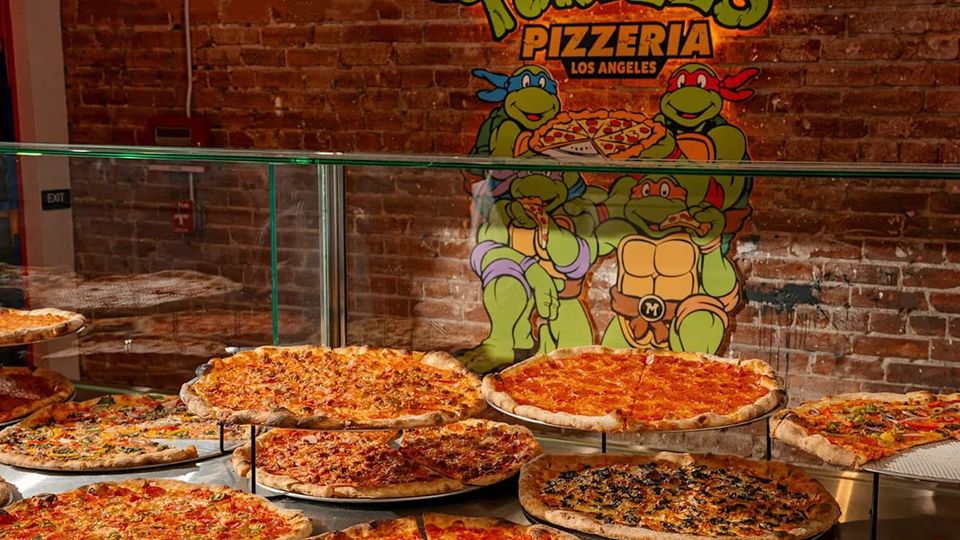 Cowabunga! Official "Teenage Mutant Ninja Turtles" Pizzeria Opens in Santa Monica