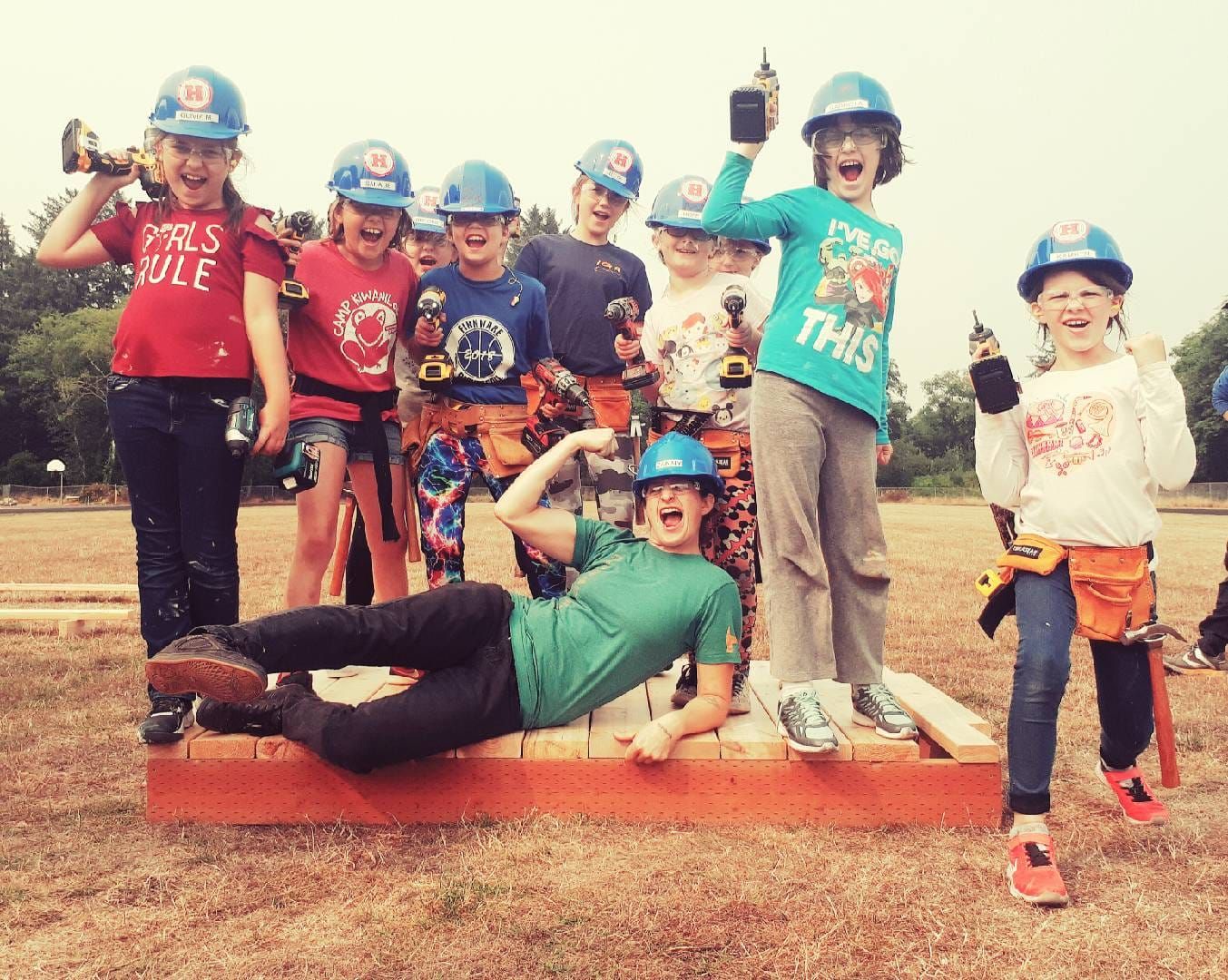 Girls Build Comes to Oregon's North Coast