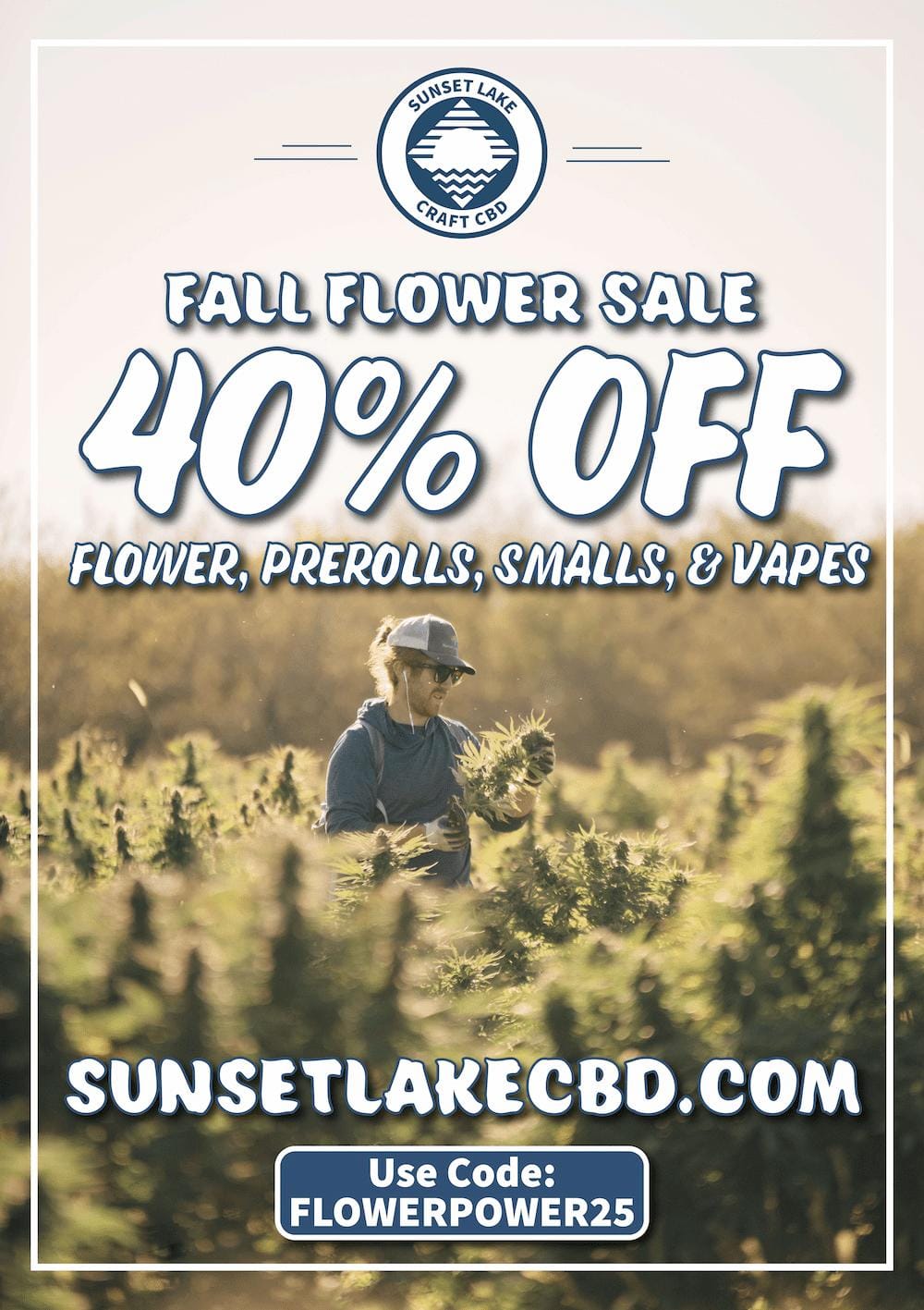 Sunset Lake Craft CBD logo