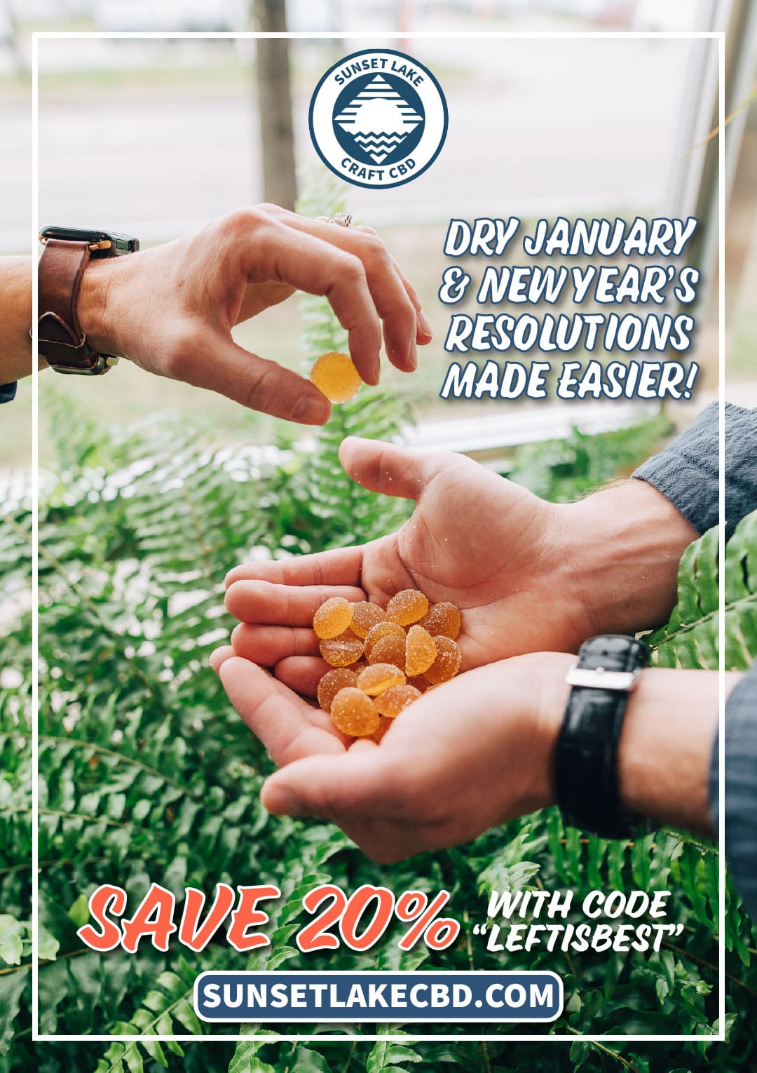 Sunset Lake Craft CBD logo