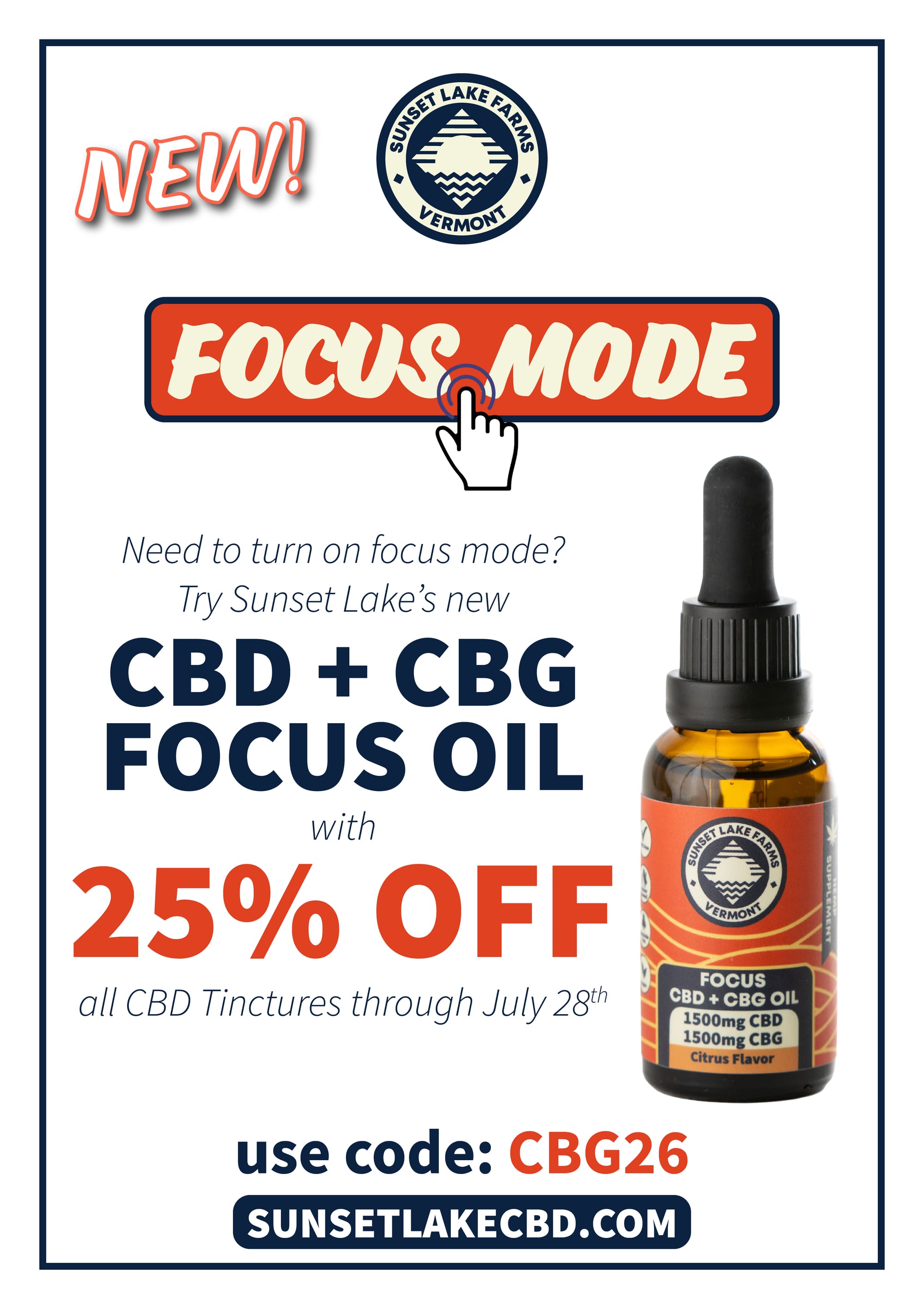 Sunset Lake Craft CBD logo
