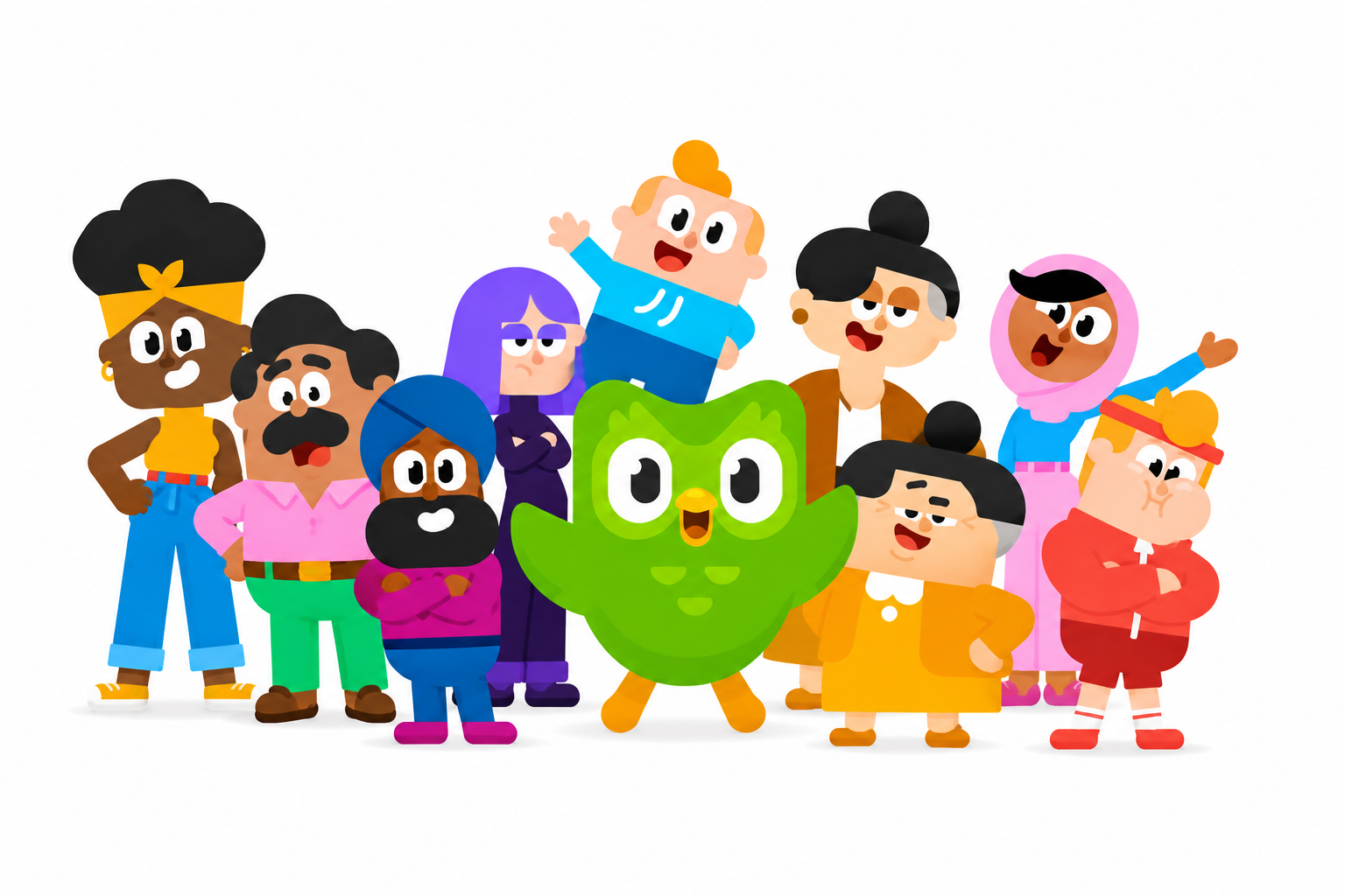 Duolingo's Cast
