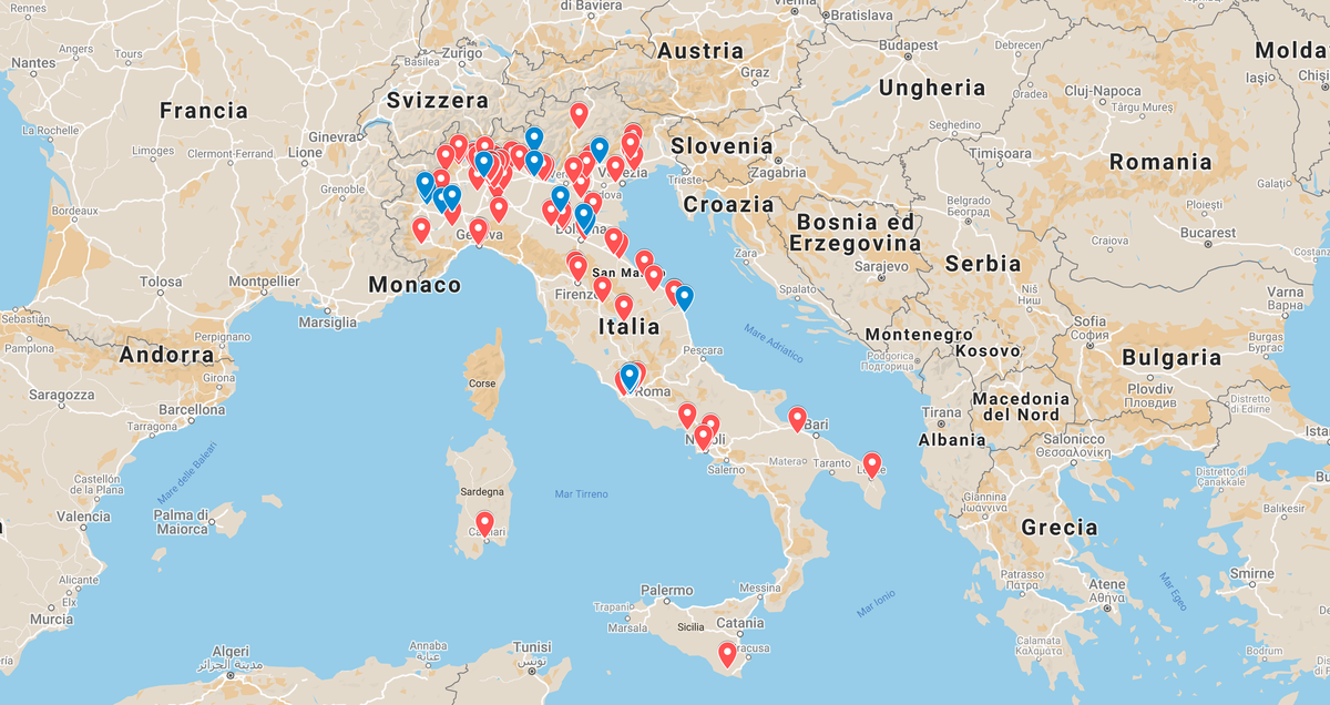 Le aziende italiane vittime di ransomware e doppia estorsione nel 2021.