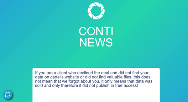 La cyber gang Conti chiude (forse). iPhone spenti, nuovi pericoli? DarkFeed ritorna online!