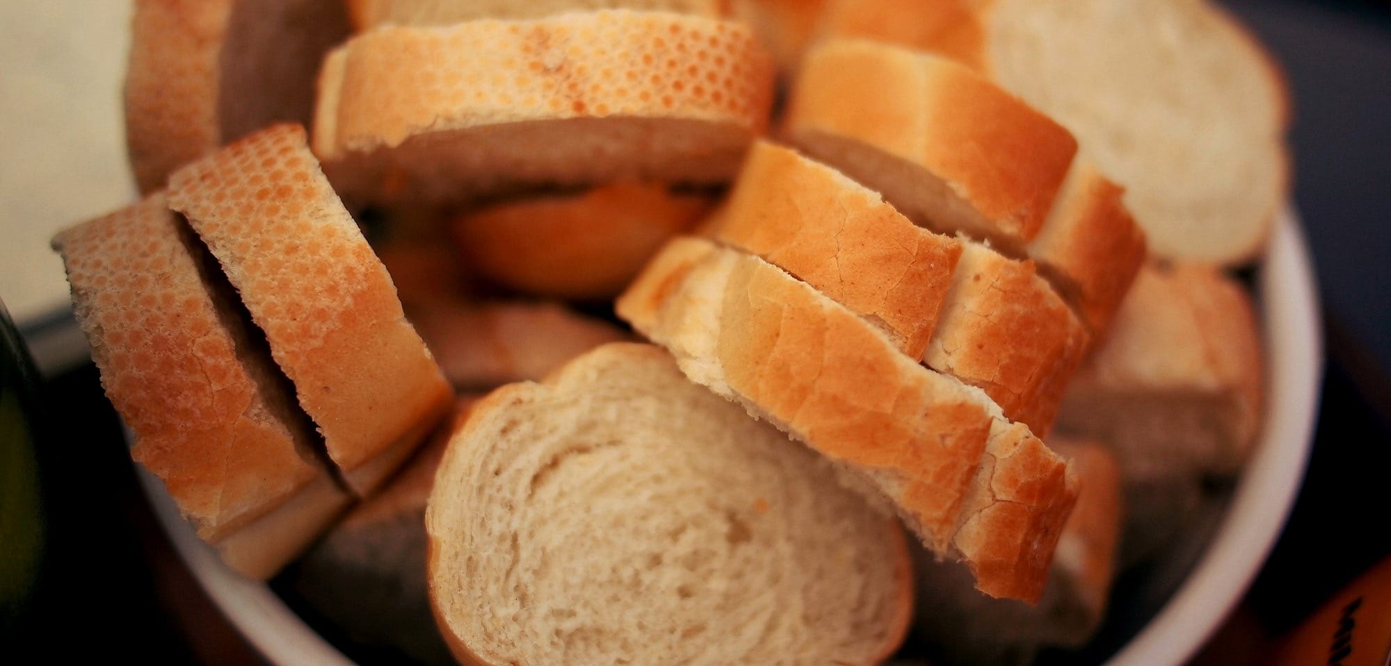 loaf of bread on bowl