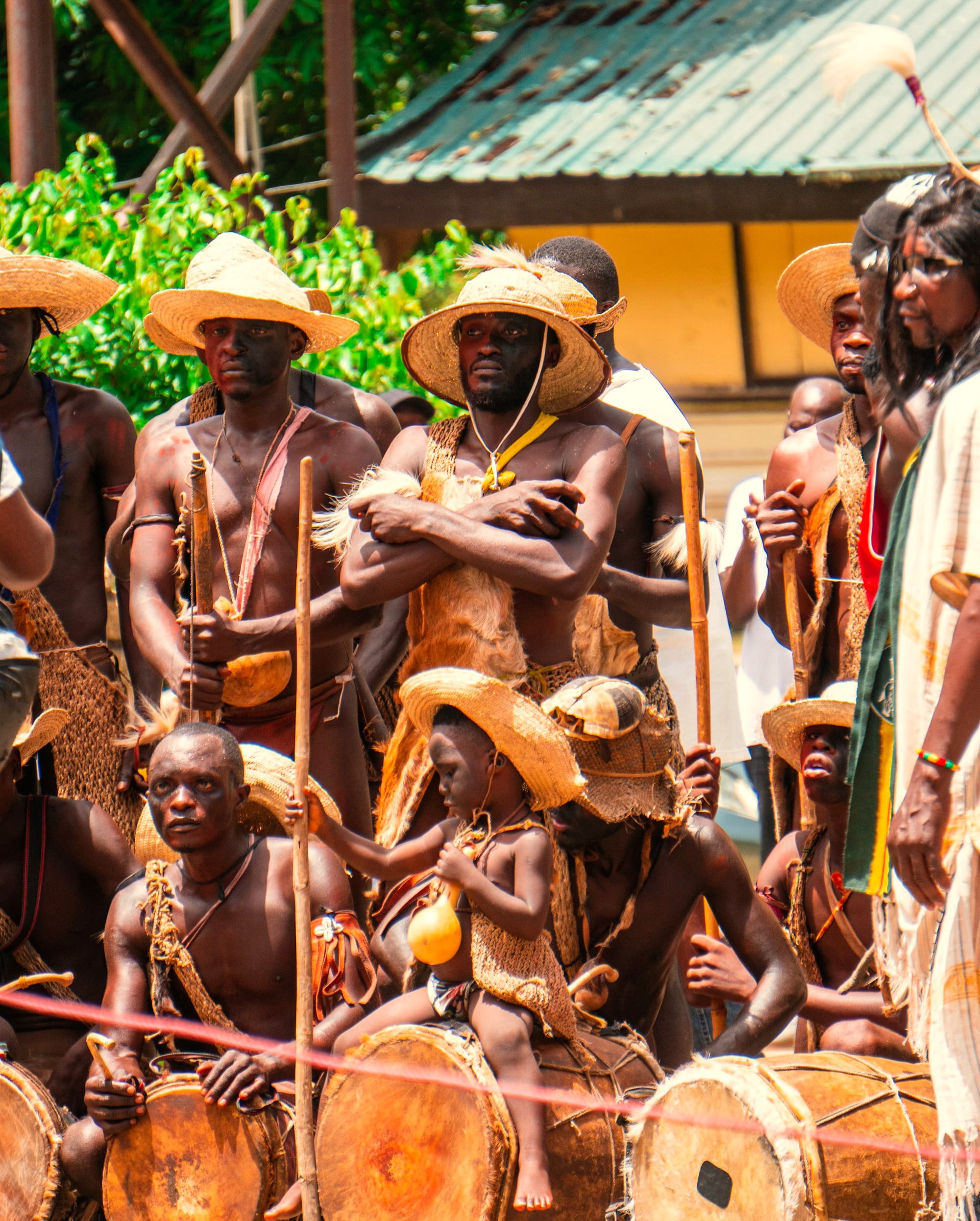 A group of men standing next to each other